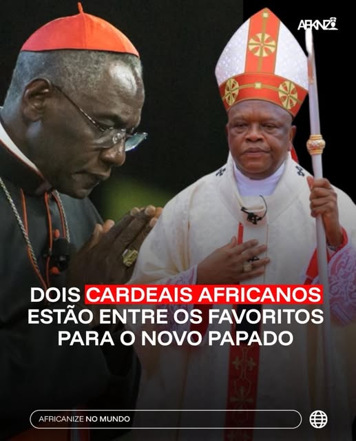 Após a morte do Papa Francisco, dois cardeais africanos estão entre os favoritos para assumir a liderança da Igreja Católica do Vaticano.