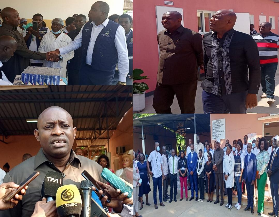 Presidente do MOVANGOLA distribui medicamentos nos municípios de Cacuaco, Hoji-Ya-Henda e Camama