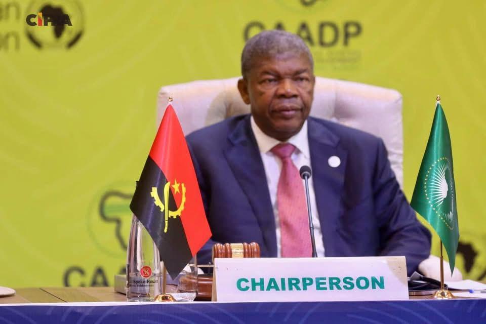 Presidente de Angola e da União Africana, João Lourenço, na 78ª Assembleia Anual da OMS