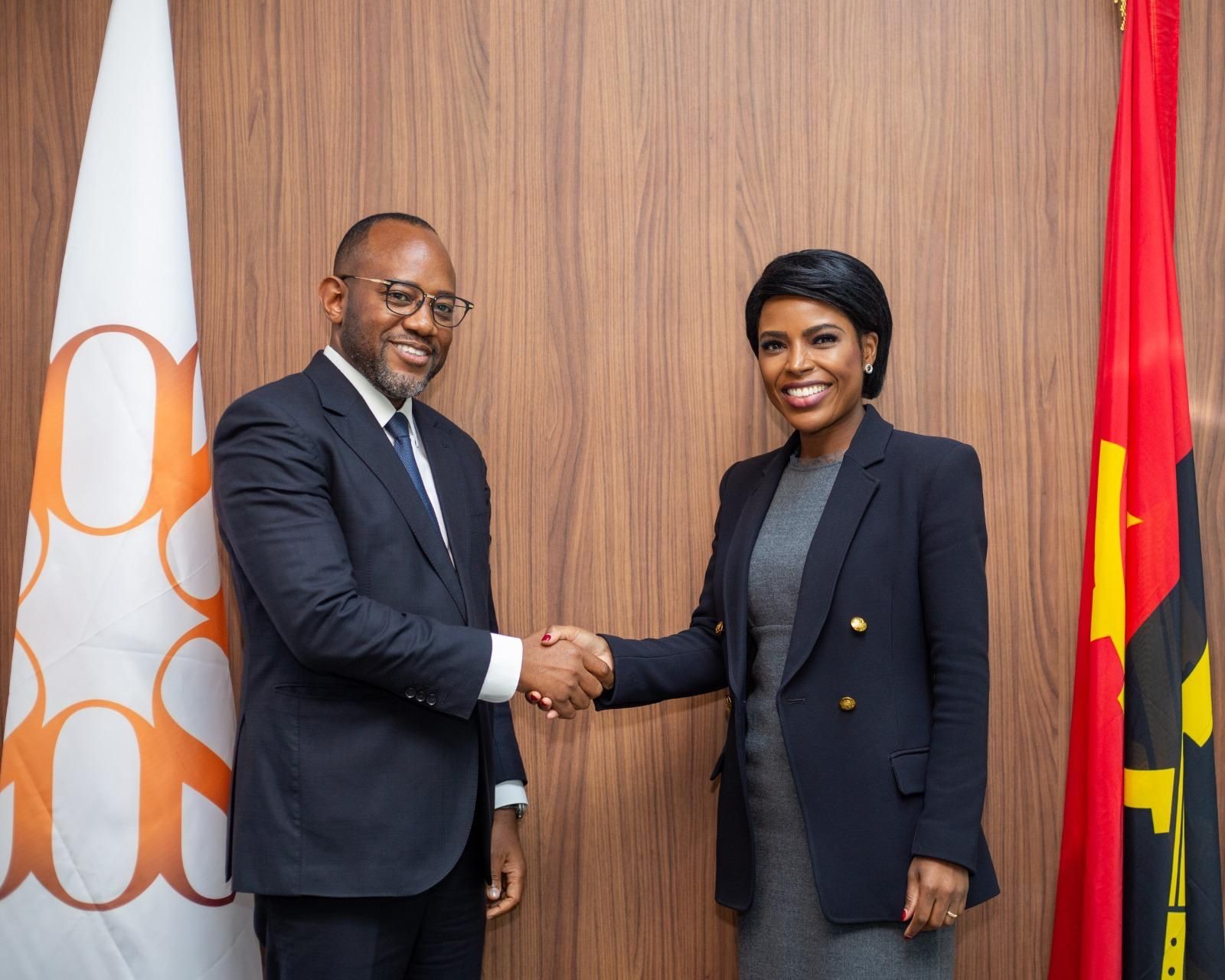 Agostinho Kapaia, Presidente do Grupo OPAIA, recebeu em audiência Hariana Veras Victoria