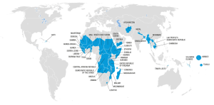 Angola na Lista da ONU dos países menos desenvolvidos