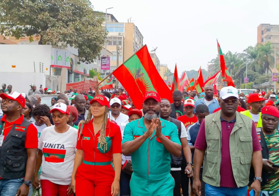 𝗔 𝗨𝗡𝗜𝗧𝗔 𝗔𝗚𝗜𝗧𝗔 𝗢 𝗖𝗘𝗡𝗧𝗥𝗢 𝗗𝗘 𝗟𝗨𝗔𝗡𝗗𝗔 MPLA RECUOU !