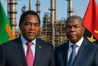 A República da Zâmbia torna-se oficialmente co-proprietária da refinaria de petróleo do Lobito, em Angola