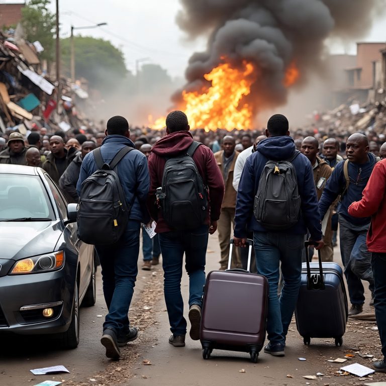 Cidadãos Estrangeiros Fogem de Angola em Meio a Protestos e Violência