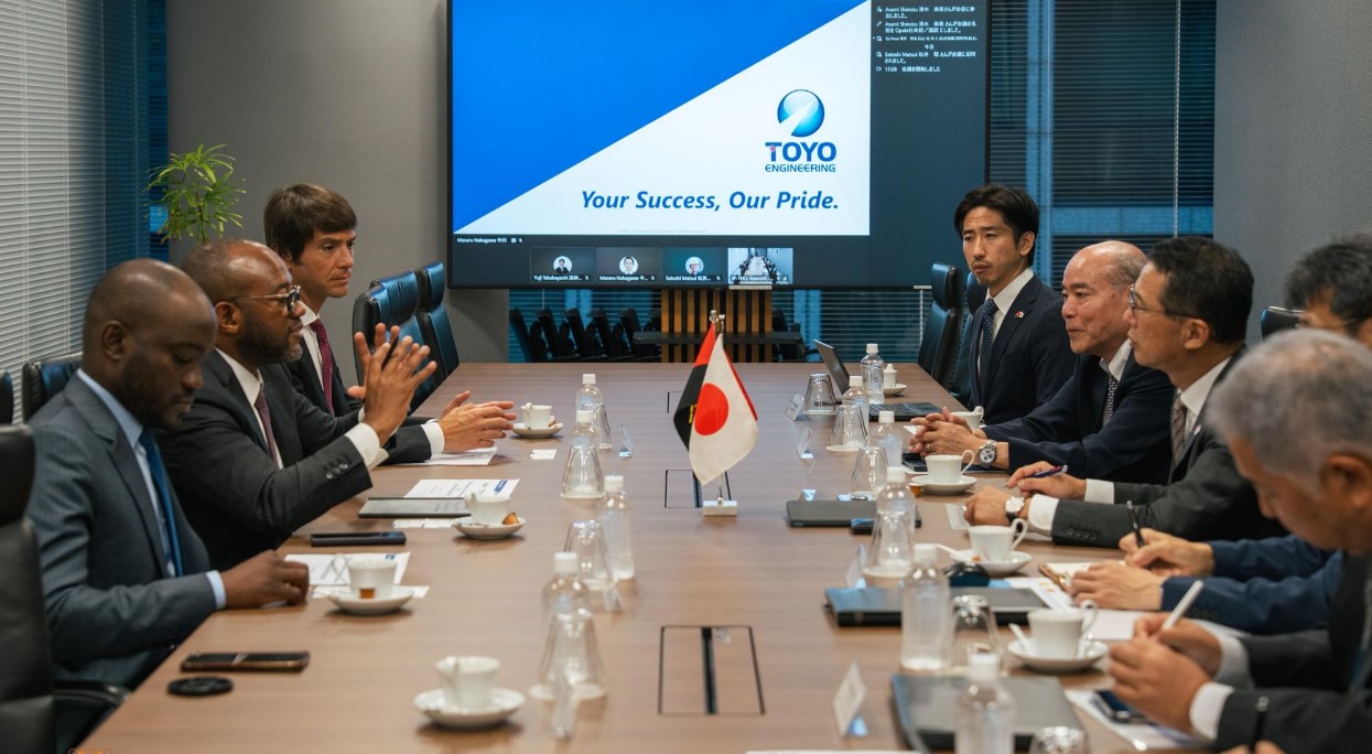 Agostinho Kapaia e Toyo Engineering Corporation Dão Passo Estratégico em Tóquio para o Projeto AMUFERT