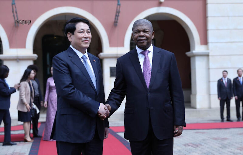 PR vietnamita recebido no Palácio Presidencial