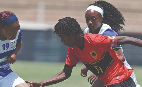 Seleção feminina estreia com vitória: Angola 3-1 Lesotho na Copa COSAFA